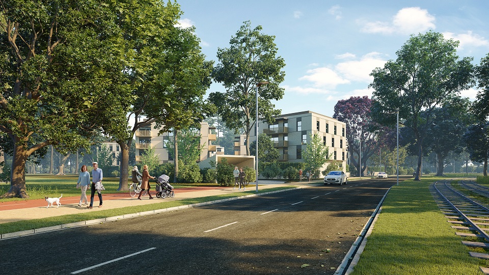 Wizualizacja_Realco_Apartamenty_Park_Szczytnicki Wrocław z nową inwestycją – jeszcze więcej zieleni przy Parku Szczytnickim